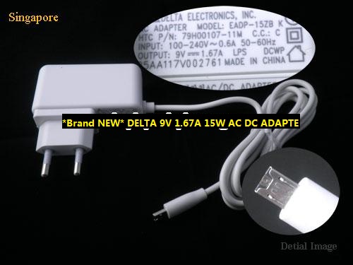 *Brand NEW* DELTA 79H00107-11M 79H00107-11M 9V 1.67A 15W AC DC ADAPTE POWER SUPPLY